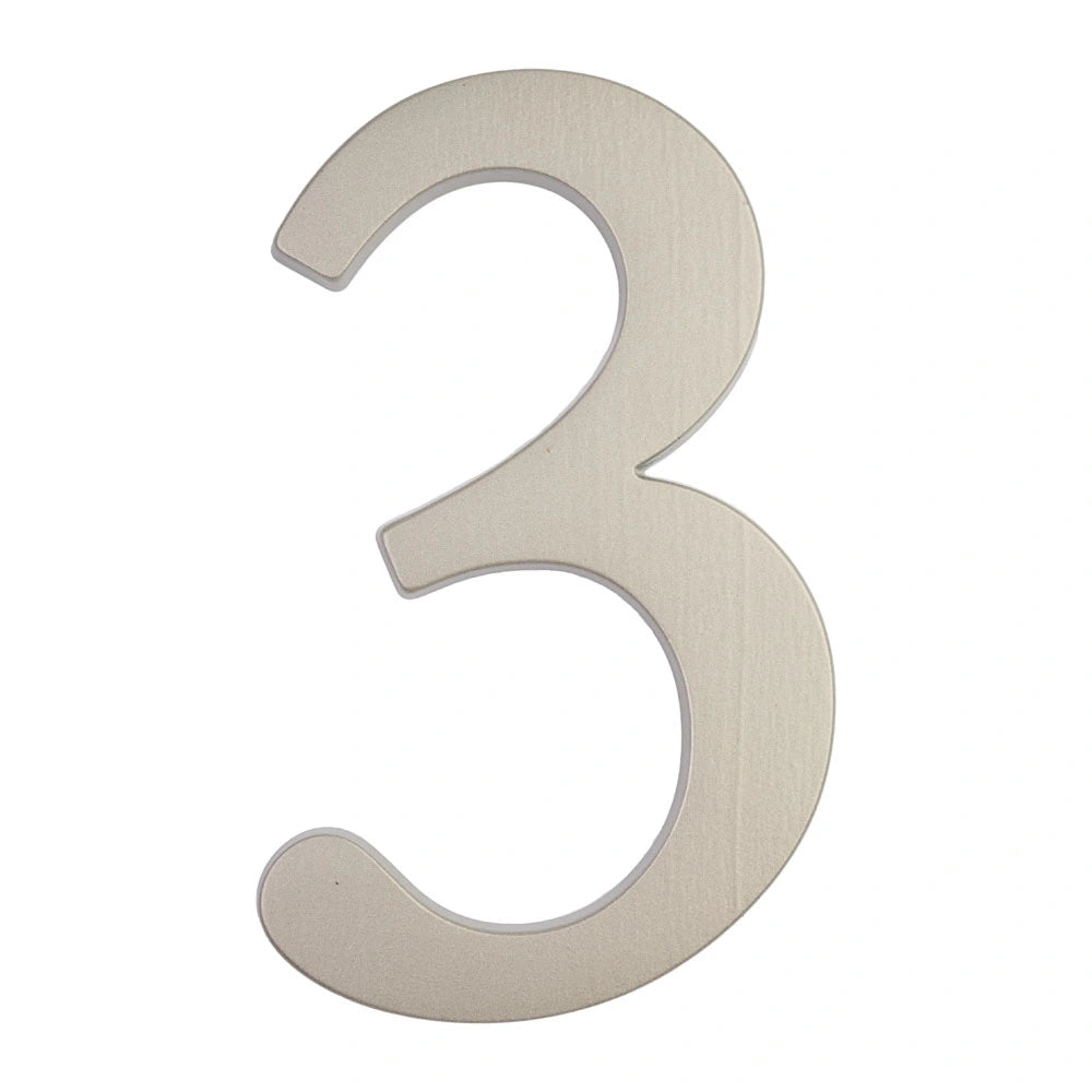 Modern House Numbers 3