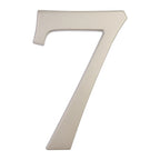 Modern House Numbers 7