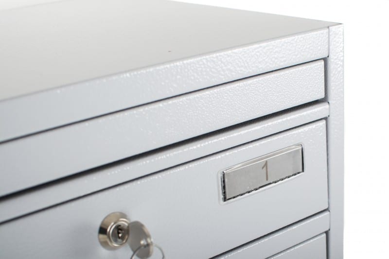 Post Boxes for Flats Free Standing Internal Locking - Urban Easy E1