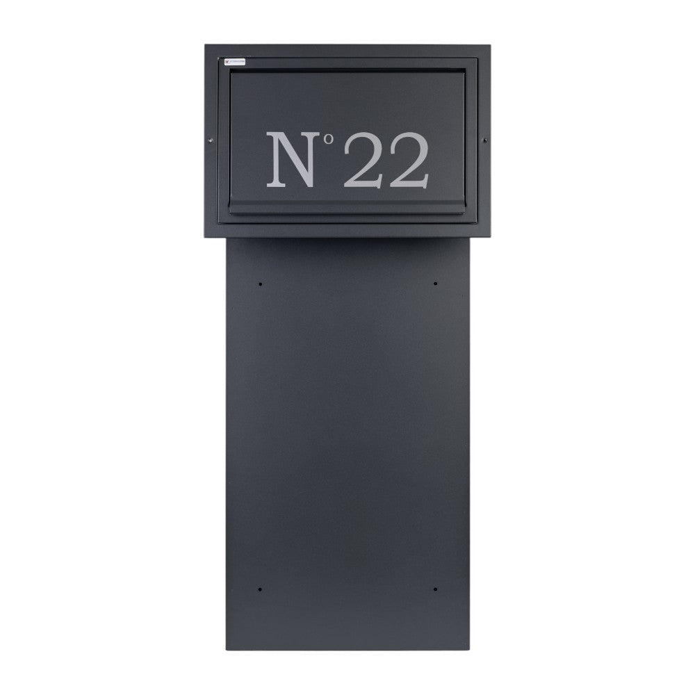 Parcel Box For Gates And Fences   Rear Access Parcel Box   Sigma Paco