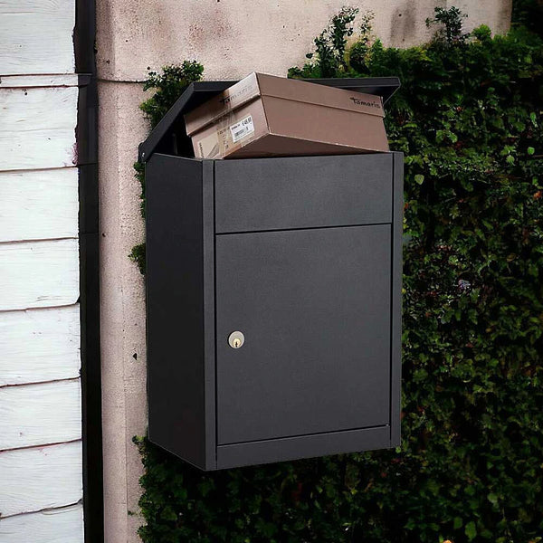 Wall-mounted parcel box Allux 500 for secure home deliveries