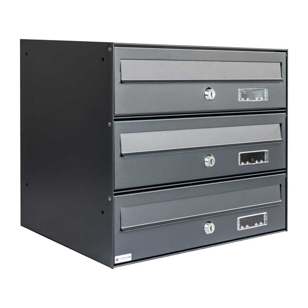 Post Boxes For Flats Wall Mounted MTZ Urban Easy