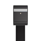 Post Mounted External Anthracite Grey Letterbox Allux 5000