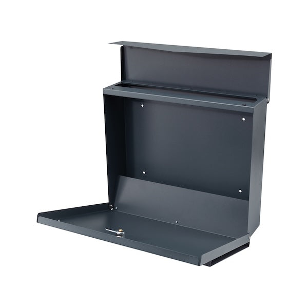 External Lockable Letterbox Post Box for House Lockable Outdoor Metal Letterbox - Robin – Letterbox4you