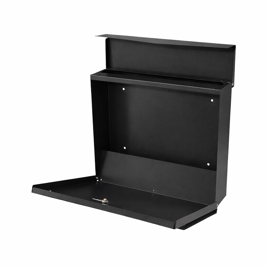 External Lockable Letterbox Post Box for House Lockable Outdoor Metal Letterbox - Robin – Letterbox4you