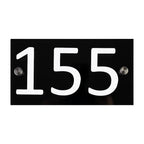 House Number Plaque - Aluminum House Number Sign