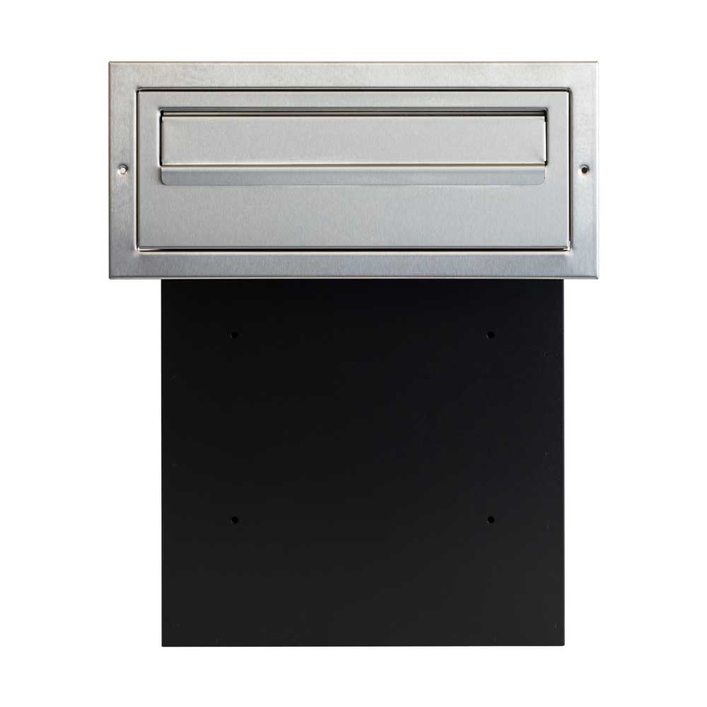 Rear Access Gate Post Box W3 2 With Stainless Steel