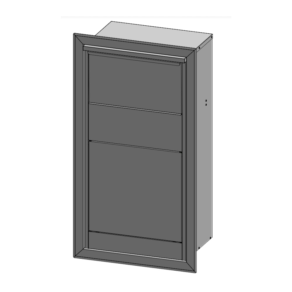 Extra Large Built In Parcel Drop Box Front Access – Buzzard RM