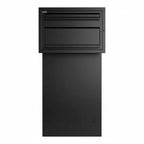 Rear Access Through The Wall Post And Parcel Box   Sigma   Black