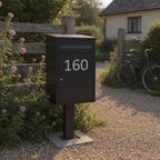 Parcel Box With Letterbox Free Standing – Woodpecker with FR-2 Stand