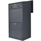 Sigma High Capacity Lockable Parcel Box Rear Grey