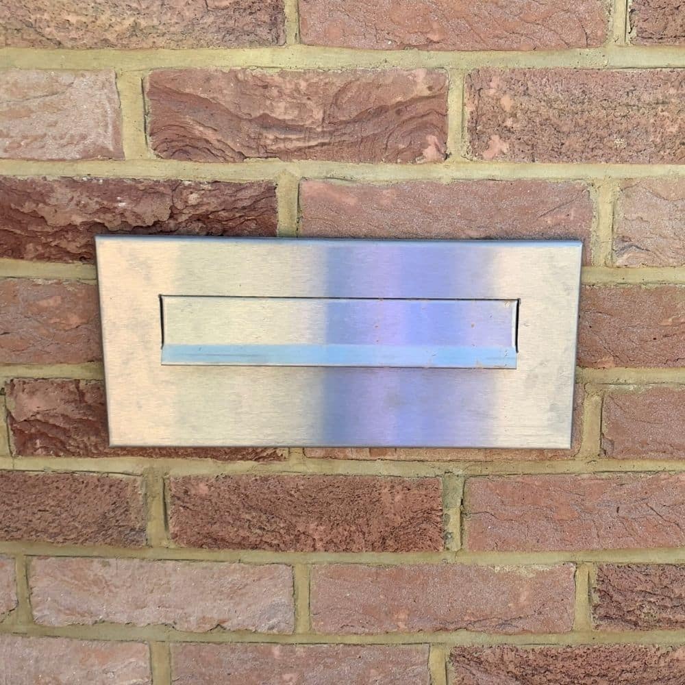 Stainless Steel Through The Wall Mail Chute