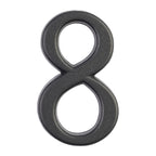 Street Numbers For House 8 Graphite Small