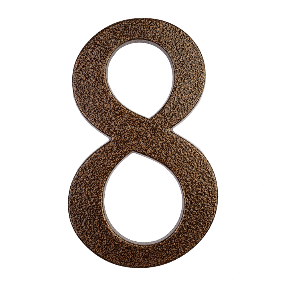 Street Numbers For House 8 Bronze