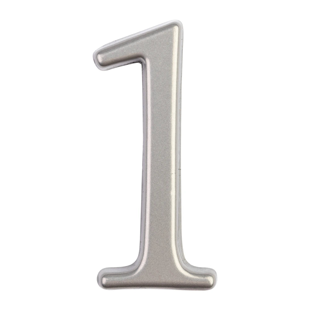 Street Numbers For House Silver 1