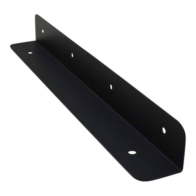 Supporting brackets for wall mounted post boxes