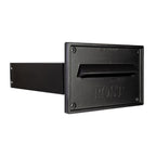 Through The Wall Letterbox LBD 042 With Nero Plate