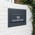 Through the Wall Parcel Box Extra Large Epsilon Anthracite Grey