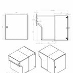 Through He Eall Letterbox Lfd 042 Drawing