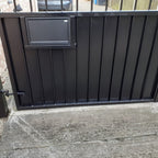 Through The Wall Large Parcel Box   Sigma Paco   Dark Grey   Lifestyle Photo 3