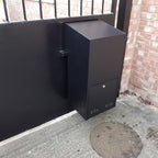 Through The Wall Large Parcel Box   Sigma Paco   Dark Grey   Lifestyle Photo 4