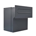 Through The Wall Letterbox LFD 042 Dark Grey