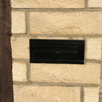 Through The Wall Letterbox Muretto Black