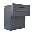 Through The Wall Post Box LFD 04 Dark Grey