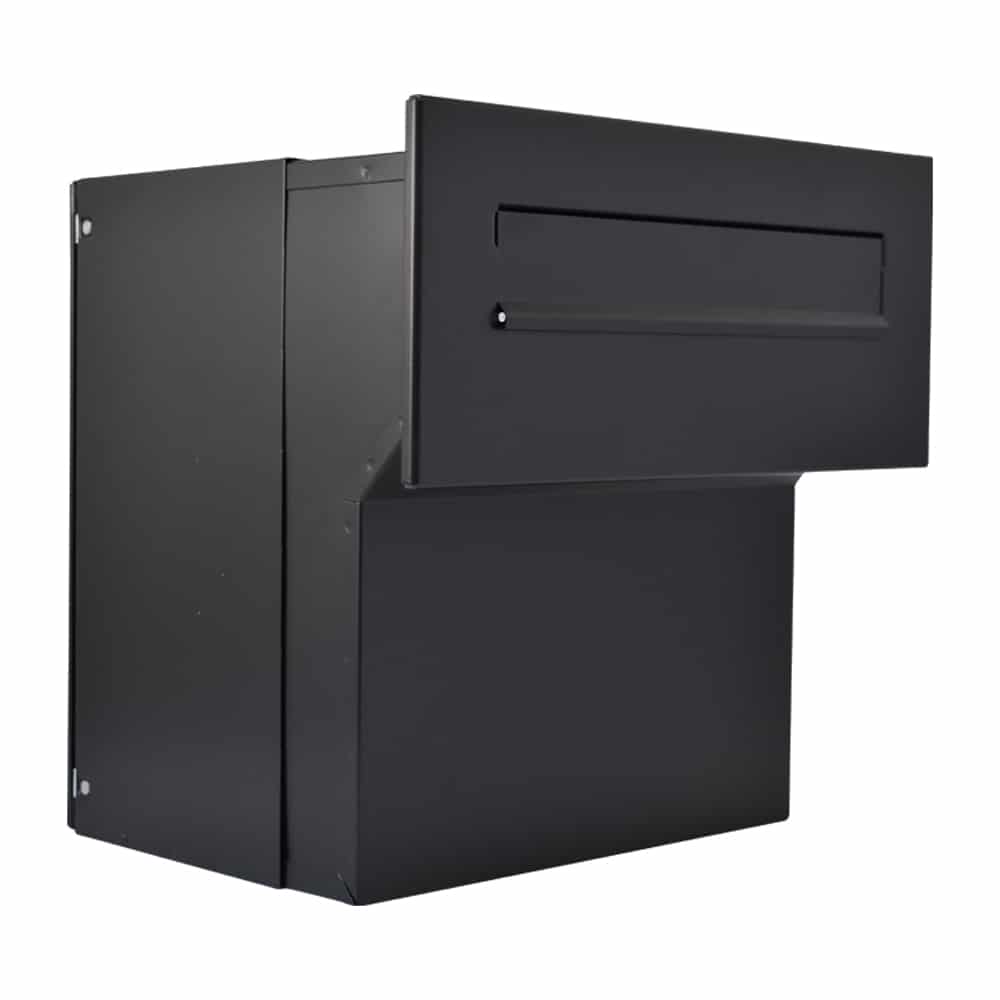 Through Wall Mailbox LFD 042 Black