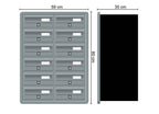 Tocco Di Italia Modular 270 Recess Mounted Post Boxes for Flats