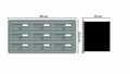 Tocco Di Italia Modular 270 3x3 Recess Mounted Post Boxes For Flats