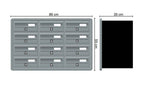 Tocco Di Italia Modular 270 Recess Mounted Post Boxes for Flats