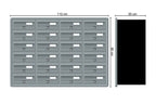 Tocco Di Italia Modular 270 Recess Mounted Post Boxes for Flats