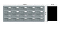 Tocco Di Italia Modular 270 Recess Mounted Post Boxes for Flats