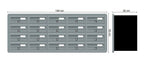 Tocco Di Italia Modular 270 Recess Mounted Post Boxes for Flats