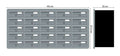 Tocco Di Italia Modular 270 Recess Mounted Post Boxes for Flats