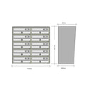 Tocco Di Italia Slim Wall Mountedx10 Drawing