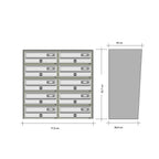 Tocco Di Italia Slim Wall Mountedx10 Drawing