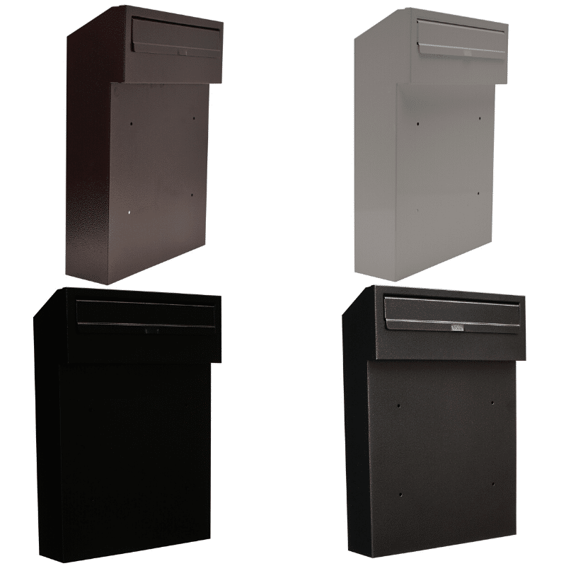 Gatehouse W3 Rear Access Letterbox For Gates and Fences - No Trim