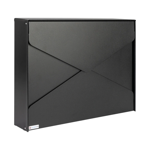 Wall Mounted External Letterbox Lockable Galvanised Steel - Gavia