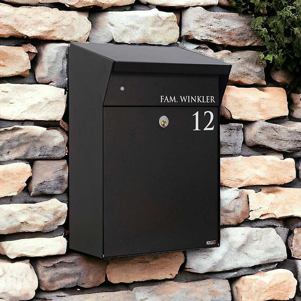 Wall Mounted Designer Post Box Bjorn Villa