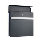Wall Mounted External Letterbox   Modern Contemporary   Skylark   Top Opening