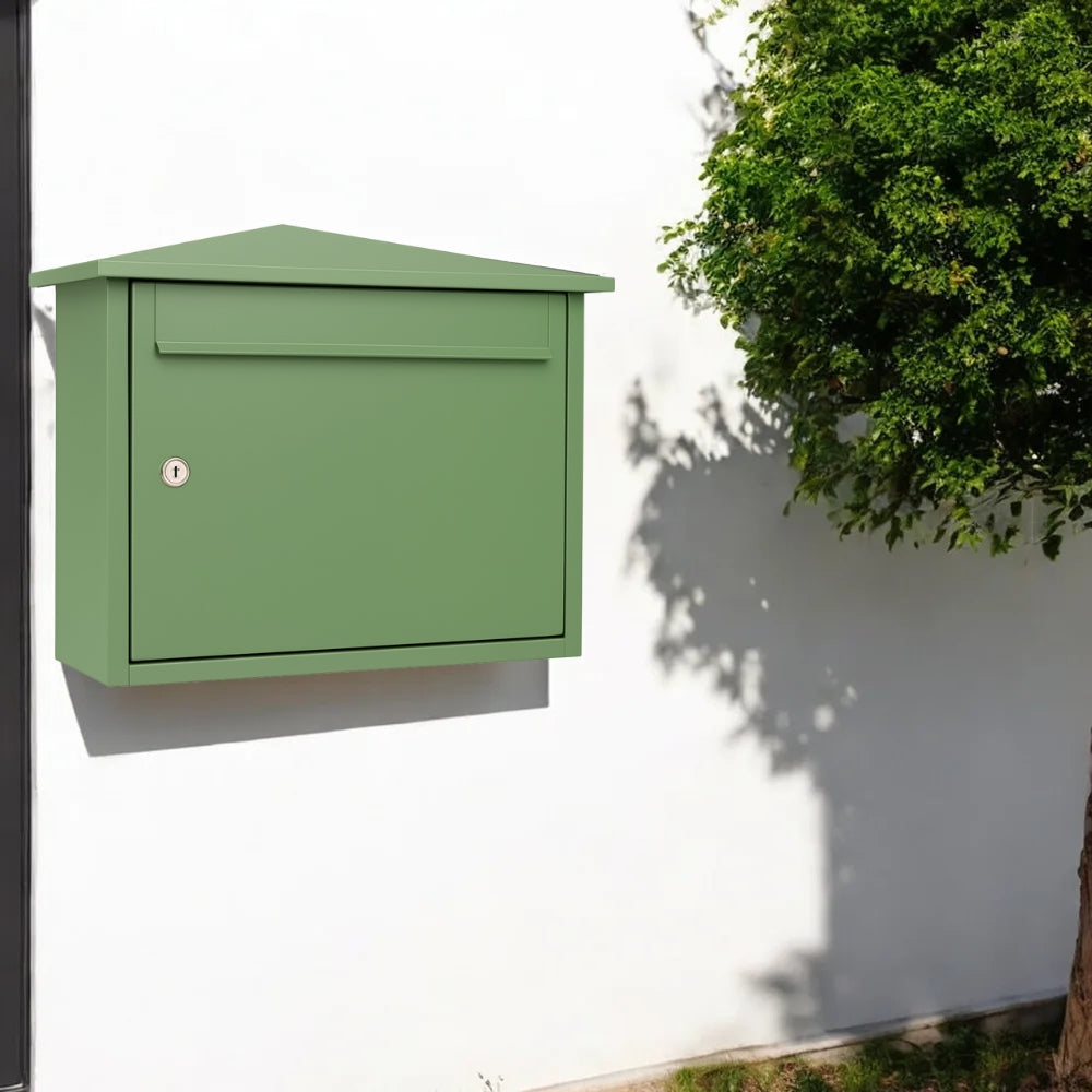 External Lockable Letterbox Wall Mounted External Post Box - Kestrel – Letterbox4you