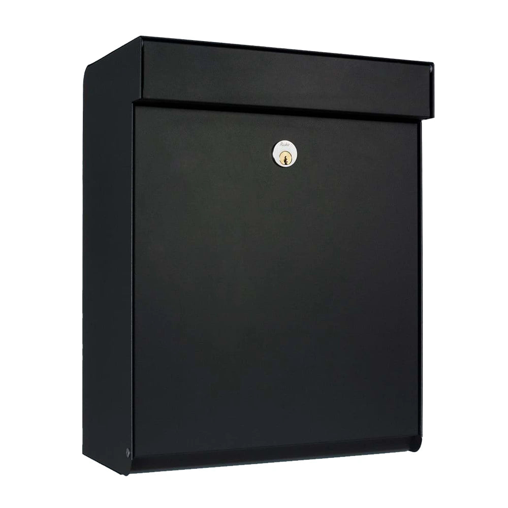 Wall Mounted Post Box Allux Grundform Black