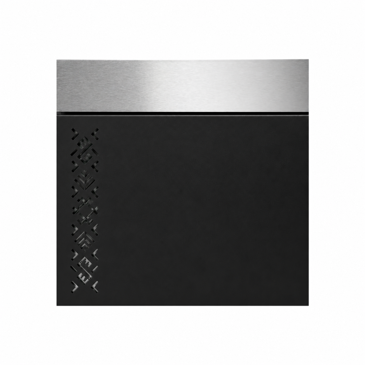 Modern Outdoor Post Box Wall Mounted Lockable Steel Letterbox – Peregrine