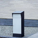 Allux Bjorn Parcel Box Grey Front 2