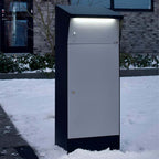Allux Bjorn Parcel Box Grey Front
