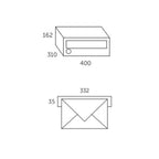 Allux Lc4 1 Bank Dimensions Communal Postboxes