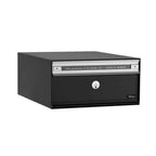 Allux Pc1 Communal Postbox 1 Bank Blk Steel Doors Communal Postboxes