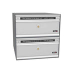 Allux Pc1 Communal Postbox 2 Bank Communal Postboxes